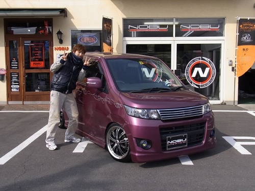 ワゴンR スティングレー 2011年式 (20代 男性) - NOBU CAR CRAFT 【ノブ  カークラフト】｜大分｜車｜カー用品｜パーツ｜部品｜ドレスアップ｜カスタム